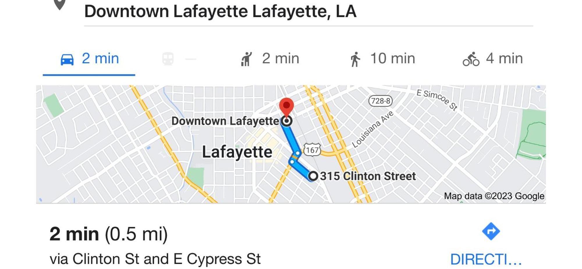 Clinton Townhouse Villa Lafayette Eksteriør bilde
