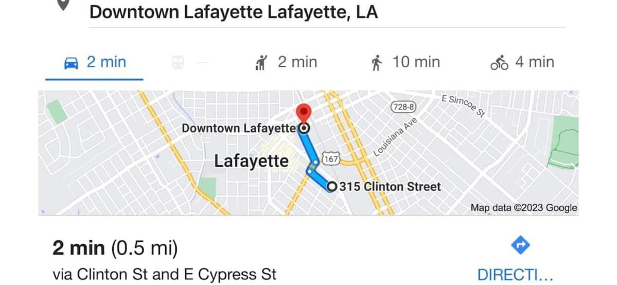 Clinton Townhouse Villa Lafayette Eksteriør bilde